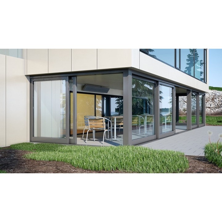 Terrace heater TH-Series painel radiante