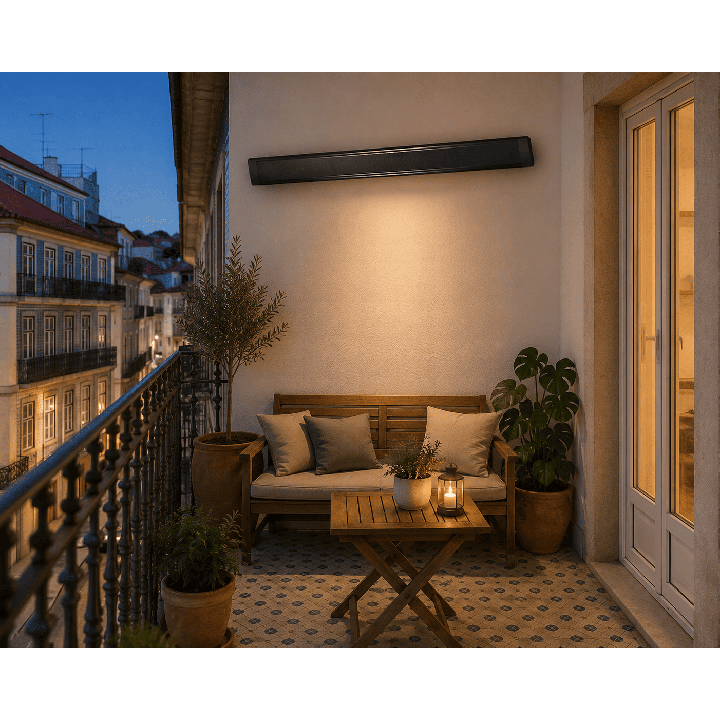 Terrace heater TH-Series painel radiante
