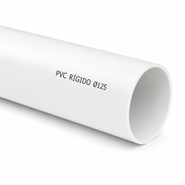 Tubo PVC Rígido Ø125